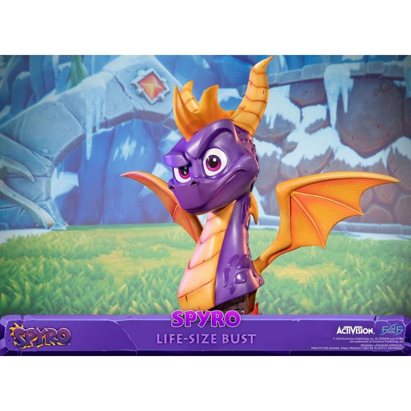 De Toyboys Spyro Reignited Trilogy Life Size Bust Spyro 70 Cm