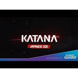 Ultimate Guard Katana Sleeves Tamaño Japonés Rojo (60)