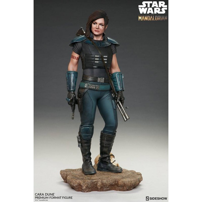 star wars mandalorian cara dune figure