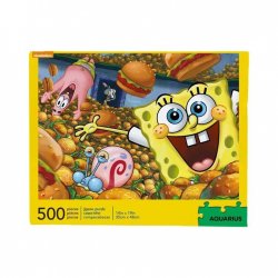 Bob Esponja Puzzle Krabby Patties (500 piezas)