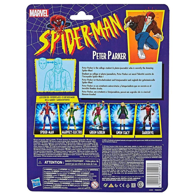 De Toyboys - Marvel SpiDer Man Peter Parker Figure 15cm
