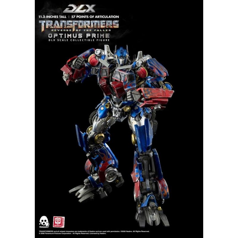 Transformers: Revenge of the Fallen DLX Action Figure 1/6 Optimus Prime 28 cm