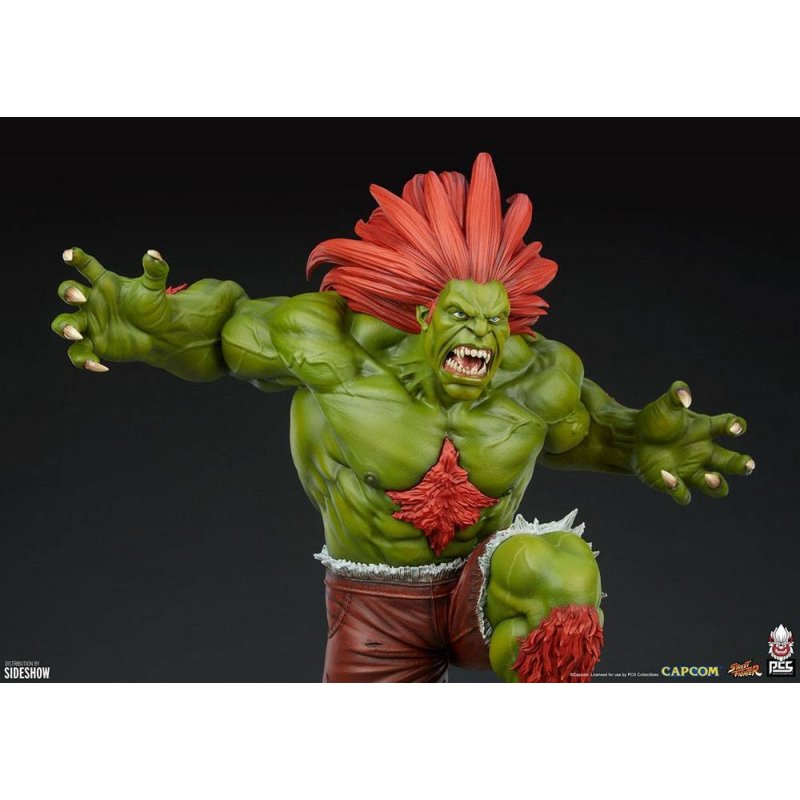 Street Fighter Blanka Statue by Pop Culture Shock