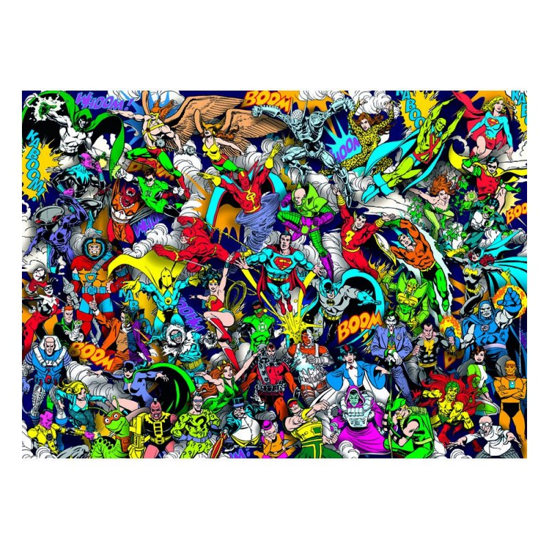 De Toyboys Dc Comics Impossible Jigsaw Puzzle Justice League 1000 Pieces