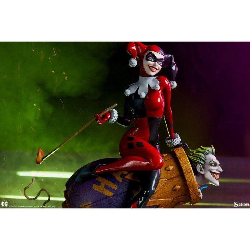  Sideshow Harley Quinn and The Joker Diorama : Toys & Games