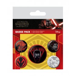 Star Wars Episode IX Ansteck-Buttons 5er-Pack Sith