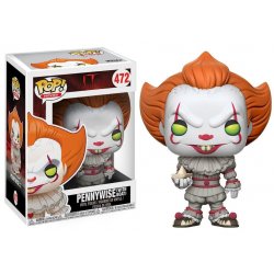 It POP! Movies Vinyl Figure Pennywise (with Boat) 9 cm