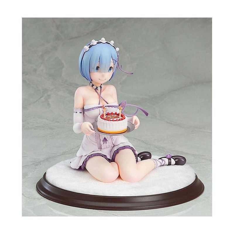 New Anime Zero-Starting Life in Another World Birthday Cake Rem Figure No Box