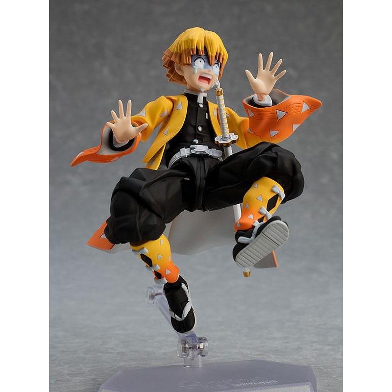 De Toyboys Demon Slayer Kimetsu No Yaiba Figma Action Figure Zenitsu Agatsuma 13 Cm