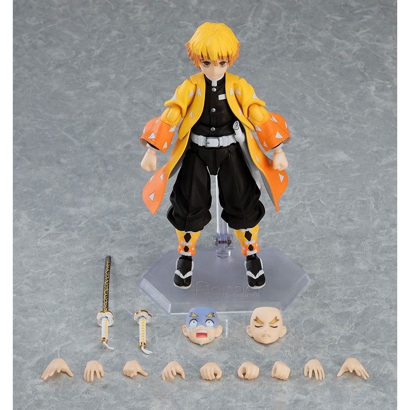 De Toyboys Demon Slayer Kimetsu No Yaiba Figma Action Figure Zenitsu Agatsuma 13 Cm