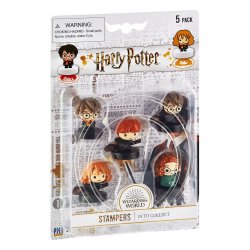 Harry Potter Stamps 5-Pack Wizarding World Set D 4 cm