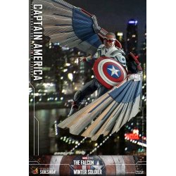 The Falcon and The Winter Soldier Action Figure 1/6 Captain America 30 cm