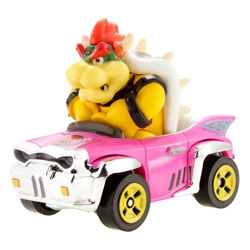 De Toyboys Mario Kart Hot Wheels Diecast Vehicle 164 Bowser Badwagon 8 Cm 5016