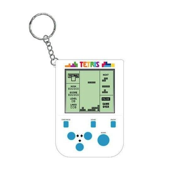 Tetris Mini Retro Handheld Video Game Keychain