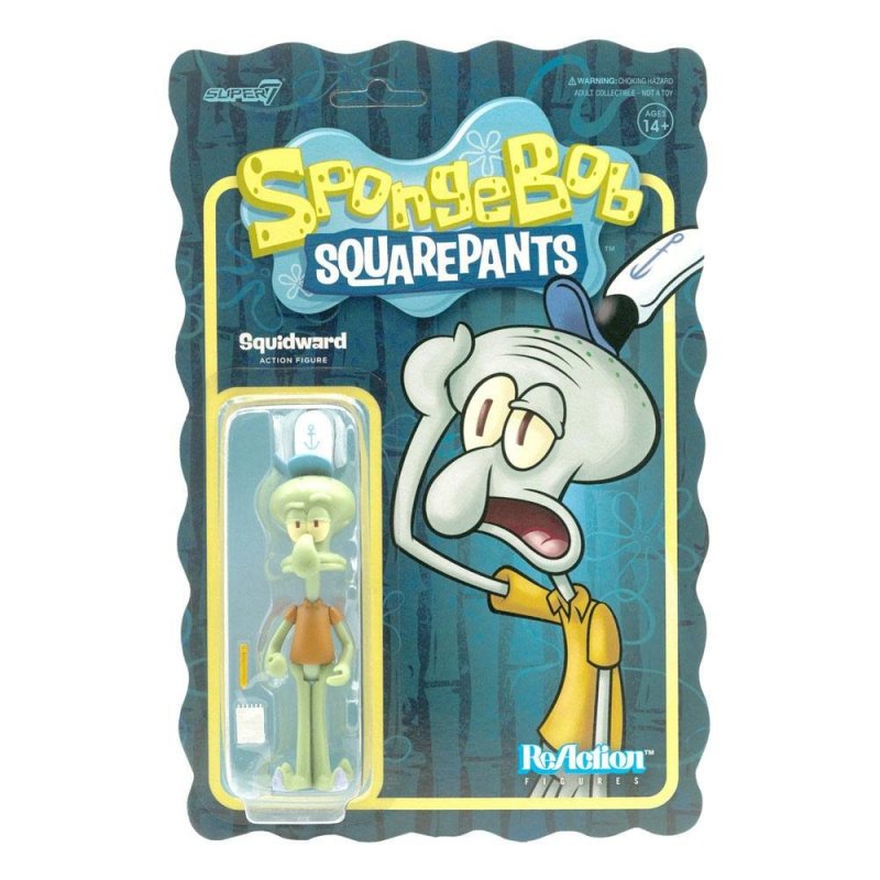 De Toyboys | SpongeBob SquarePants ReAction Action Figure Squidward 10 cm