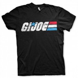 Gi Joe - Logo - Easyfit T-Shirt Black