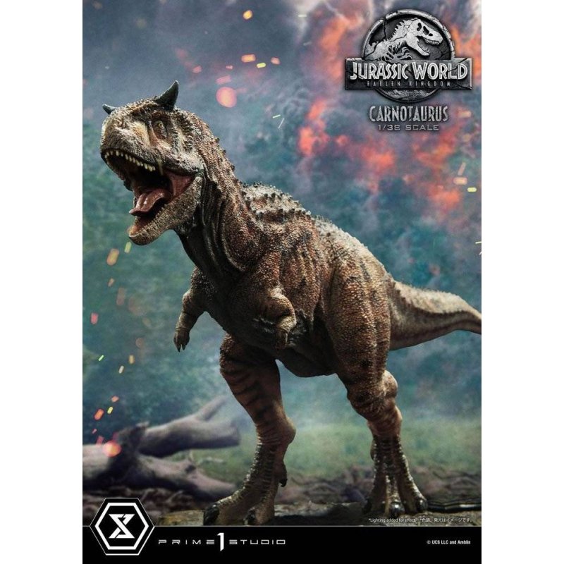 De Toyboys  Jurassic World: Fallen Kingdom Prime Collectibles PVC Statue  1/38 Carnotaurus 16 cm