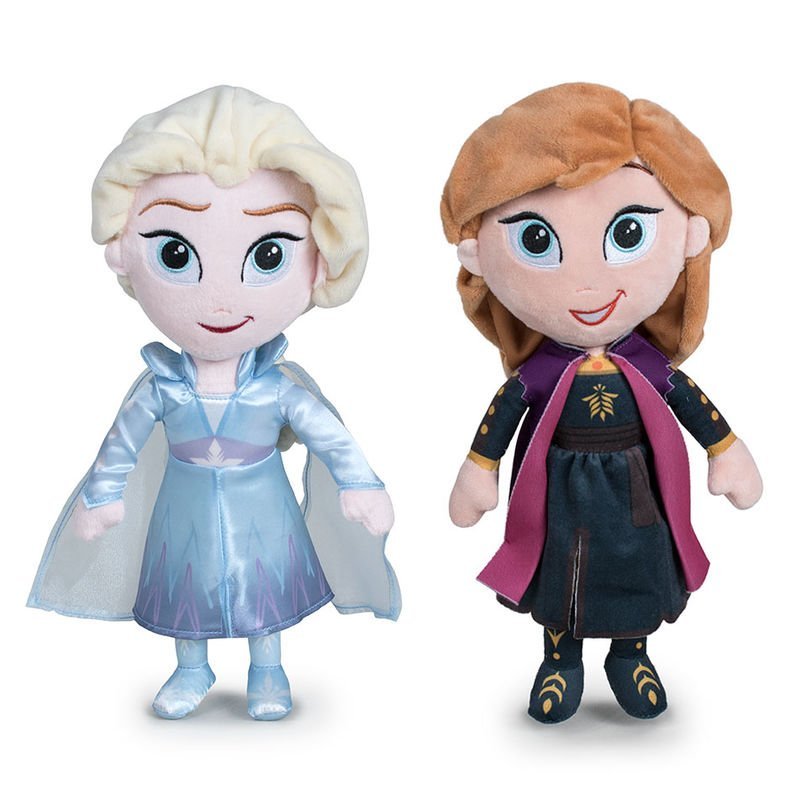 De Toyboys Disney Frozen Elsa & Anna 2 plush toy 30cm