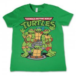 Turtles - Group - Kids T-Shirt Green