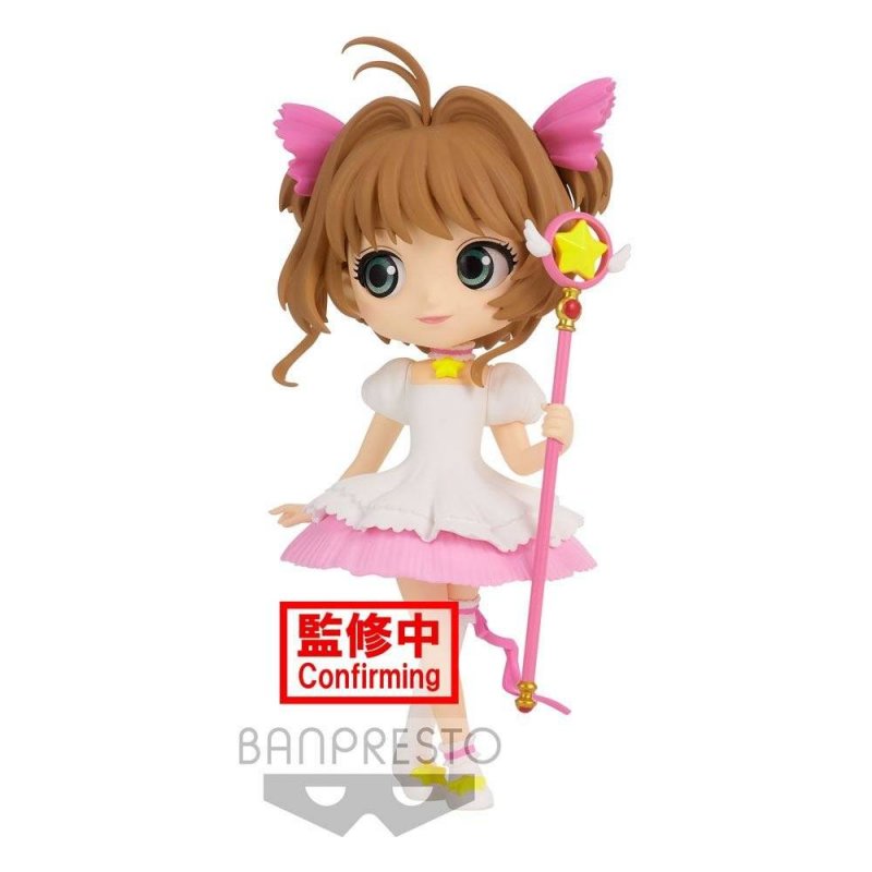 De Toyboys | Cardcaptor Sakura Sakura Card Q Posket Mini Figure Sakura  Kinomoto Ver. A 14 cm