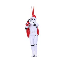 Original Stormtrooper Hanging Tree Ornament Santa Sack 13 cm