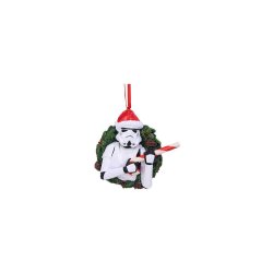 Original Stormtrooper Hanging Tree Ornament Wreath 10 cm