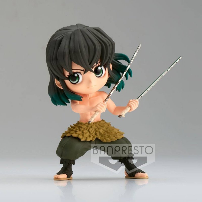 De Toyboys Demon Slayer Kimetsu no Yaiba Q Posket Mini Figure Inosuke