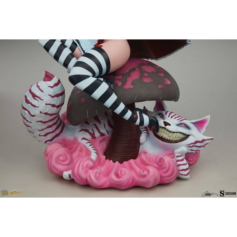 Fairytale Fantasies Collection Statue Alice In Wonderland Game Of Hearts  Edition 34 Cm Sideshow Collectibles