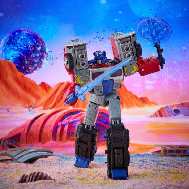 Transformers: Generation 2 Generations Legacy Voyager Action Figure 2022 Laser Optimus Prime 18 cm