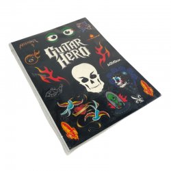 Guitar Hero Sticker Sheet And Wii Manual