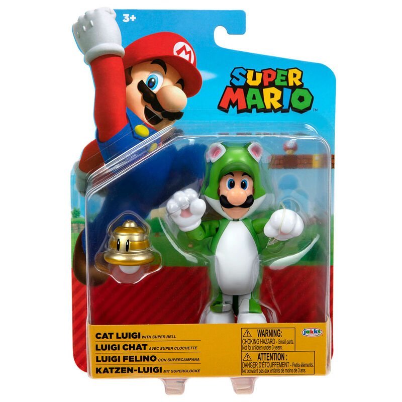 De Toyboys | Nintendo Super Mario Cat Luigi Figure 10cm