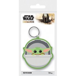 The Mandalorian The Child/Baby Yoda Rubber Keychain