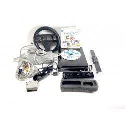 Nintendo Wii + Mario Kart - Zwart