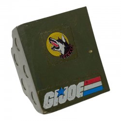 G.I. Joe: Mean Dog Green Missile Box Rear