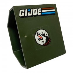 G.I. Joe: Mean Dog Green Missile Box Rear