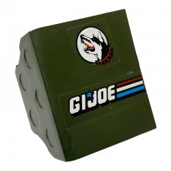 G.I. Joe: Mean Dog Green Missile Box Rear