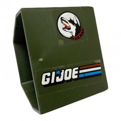 G.I. Joe: Mean Dog Green Missile Box Rear