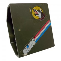 G.I. Joe: Mean Dog Green Missile Box Rear