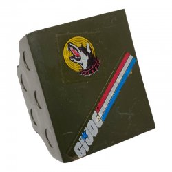 G.I. Joe: Mean Dog Green Missile Box Rear