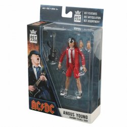 AC/DC BST AXN Action Figure Angus Young 13 cm -Red Variant