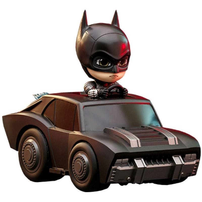 De Toyboys | The Batman Cosbaby Mini Figure Set Batman & Batmobile 12 cm