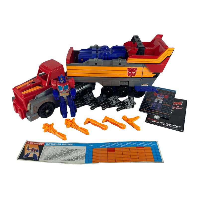 Action Masters Armored Convoy With Optimus Prime (Transformers, G1 ...