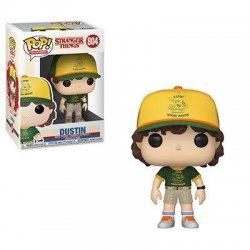 Stranger Things POP! TV Vinyl Figura Dustin (At Camp) 9 cm