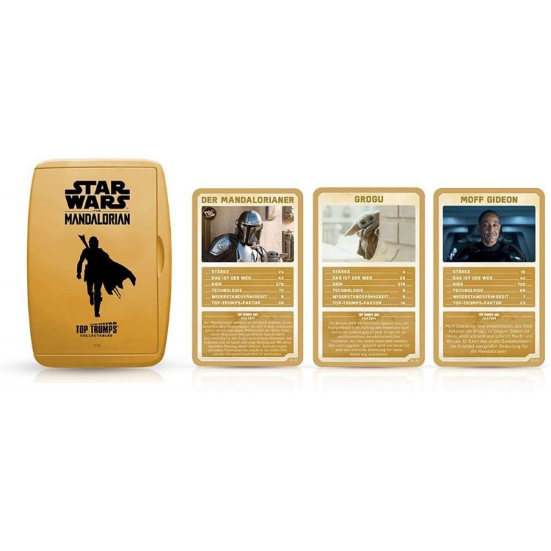 hensigt Strøm radiator De Toyboys | Star Wars Mandalorian Card Game Top Trumps Quiz *German  Version*