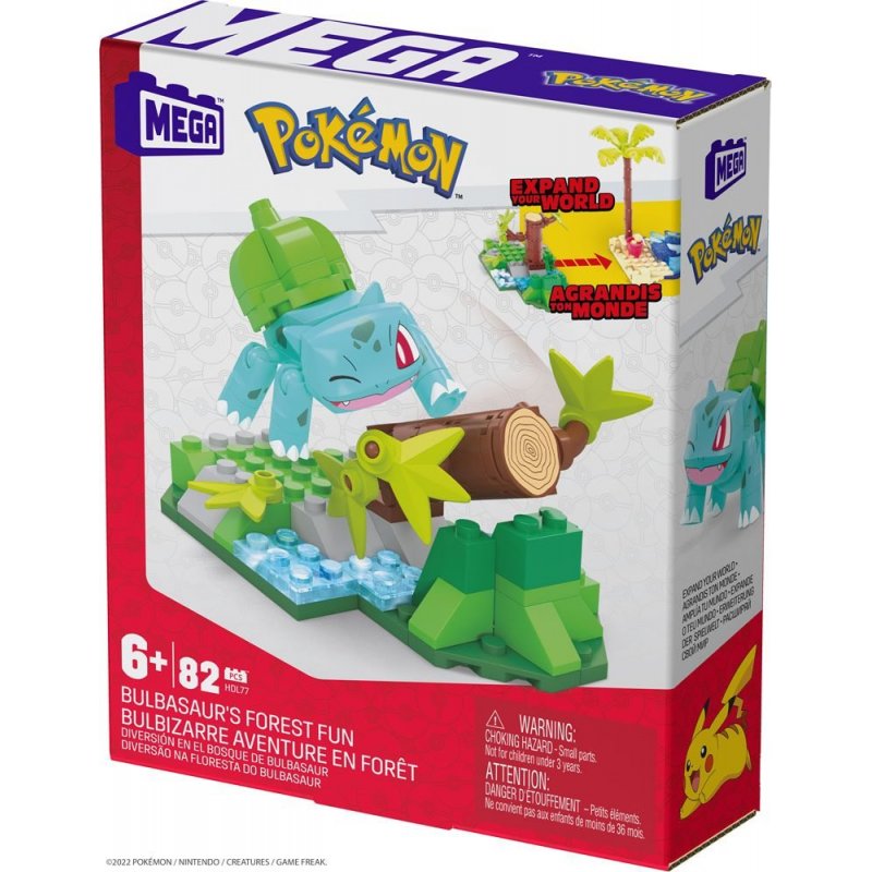 De Toyboys | Pokémon Mega Construx Construction Set Bulbasaur's Forest Fun