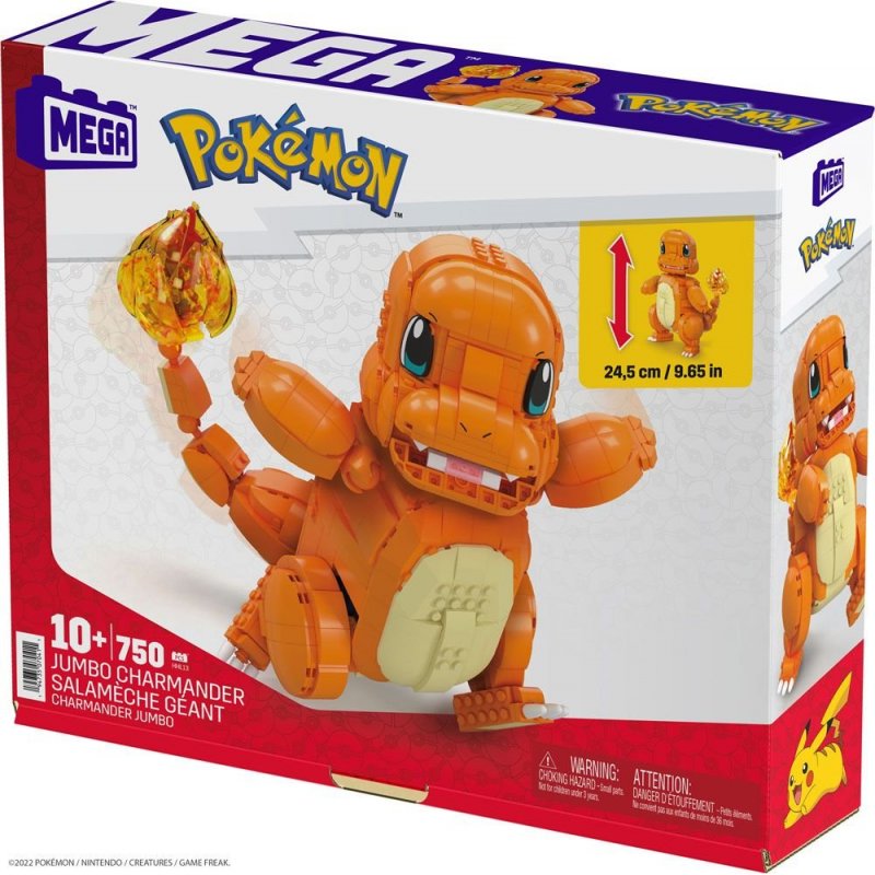 pokemon mega construx charmander