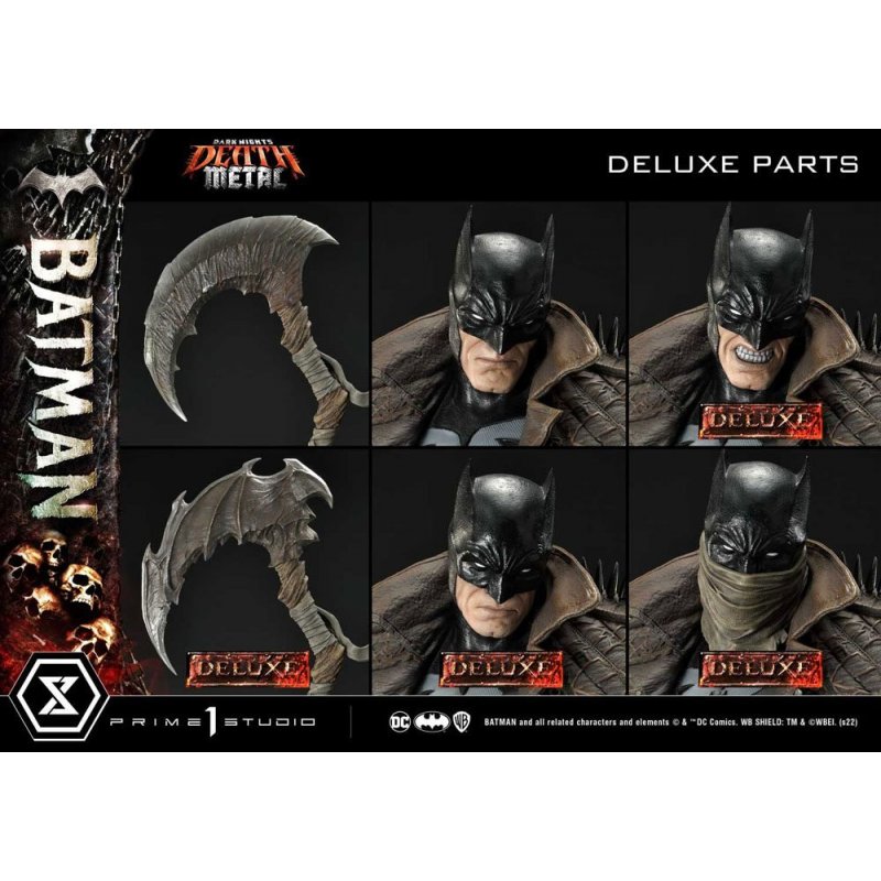 De Toyboys | Dark Knights: Metal Statue 1/3 Death Metal Batman Deluxe Bonus  Ver. 105 cm