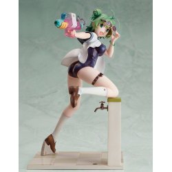 Poyoyon Rock Artwork Collection PVC Statue 1/5.5 Midori Sukumizu 26 cm