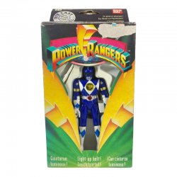 Power Rangers: Mighty Morphin (Bandai) - Blue Ranger (with light up belt)