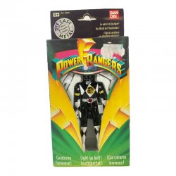 Power Rangers: Mighty Morphin (Bandai) - Black Ranger (with light up belt)